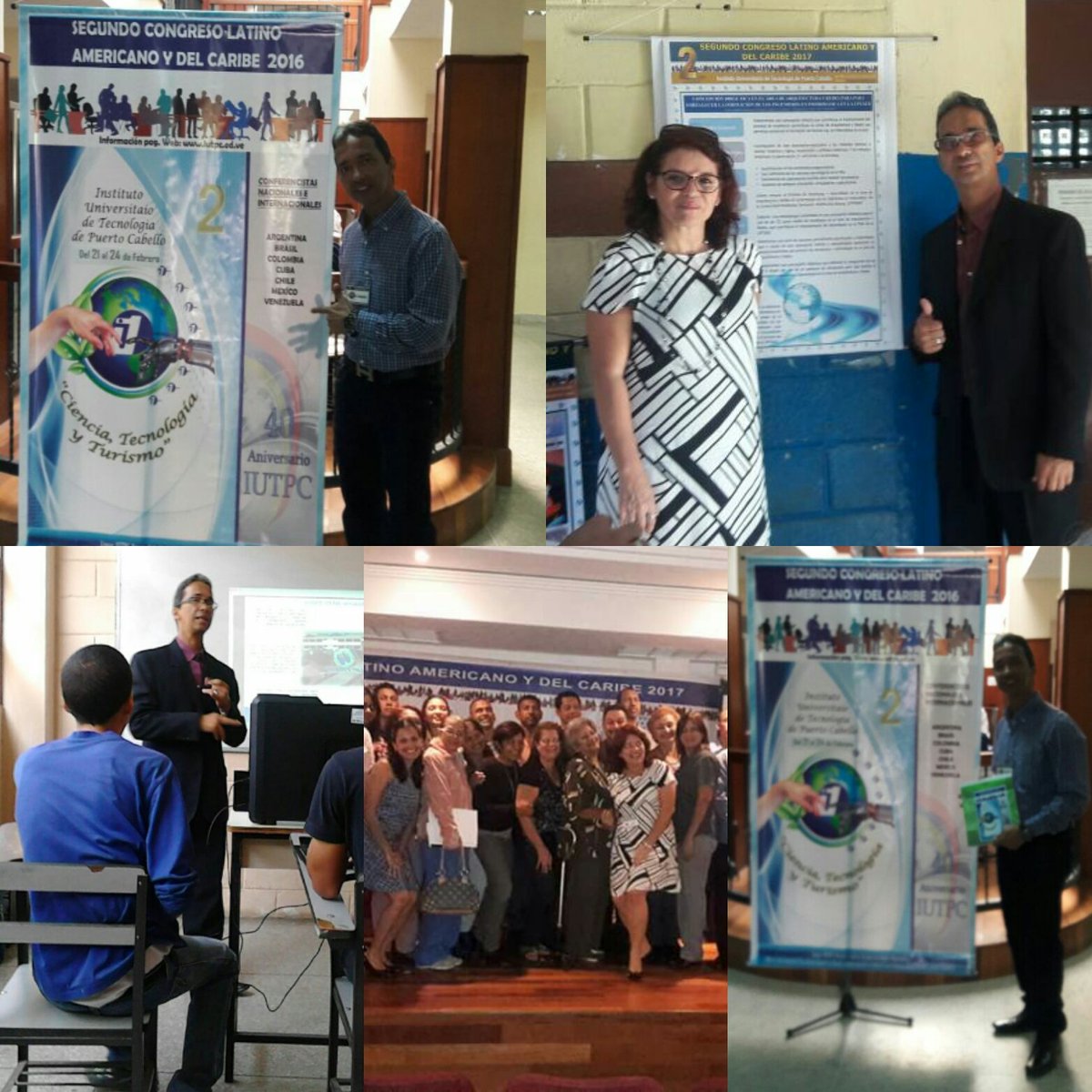 Oswaparicio's tweet photo. Participación en el 2° Congreso Latinoamericano y del Caribe en Ciencia y Tecnología en representación de @uptdelara y @DEstAvanzados #IUTPC https://t.co/3QsP90ATId