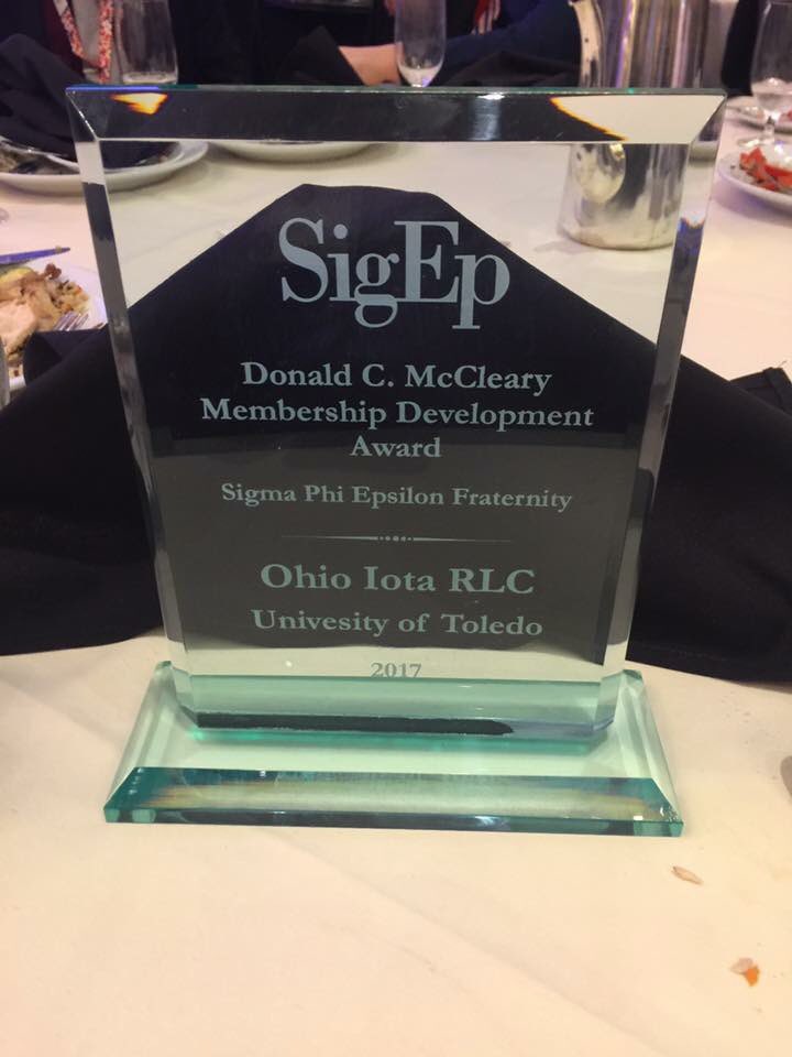 sigeptoledo's tweet image. At CLA, we were awarded the Donald C. McCleary Membership Development Award! #AlwaysStrive #NeverSettle