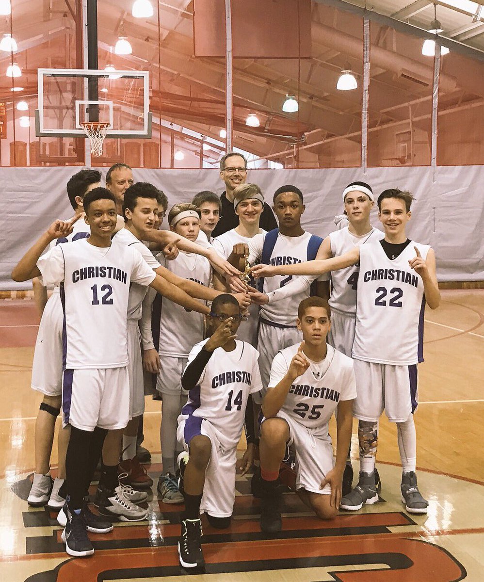 GoNCSBasketball's tweet photo. Hey @jamesmcadoo - Your younger Ambassador 🏀 brothers worked hard all season.

Today, NCS8 defeated Cape Henry 29-27 - CHAMPIONS!!

#GoNCS https://t.co/sbQKrUGCUq
