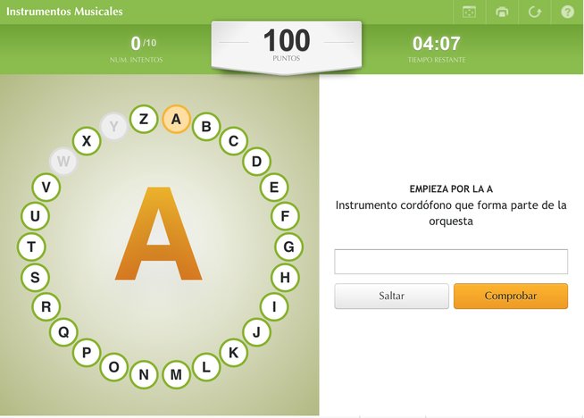Ruleta de instrumentos musicales con Educaplay - Clase de Música 2.0 dlvr.it/NTNDBd