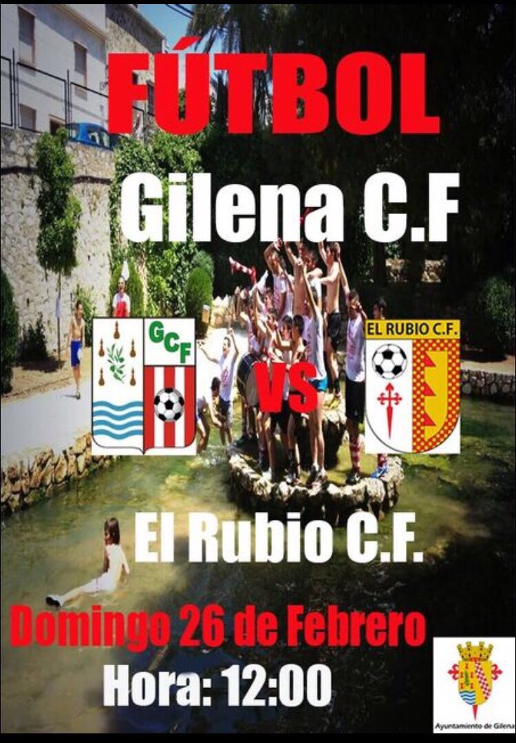 GilenaCF's tweet photo. Recuerda: fútbol, cerveza fresquita y paella mañana a las 12 en el Pepe Luna!! @GilenaCF - @ElRubioCf #GCFsomosTODOS https://t.co/C8TPyh3swk