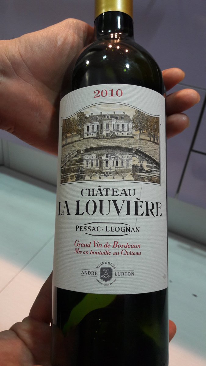 Aujourd'hui  #ChâteauLaLouvière #Pessac-Léognan #Cata