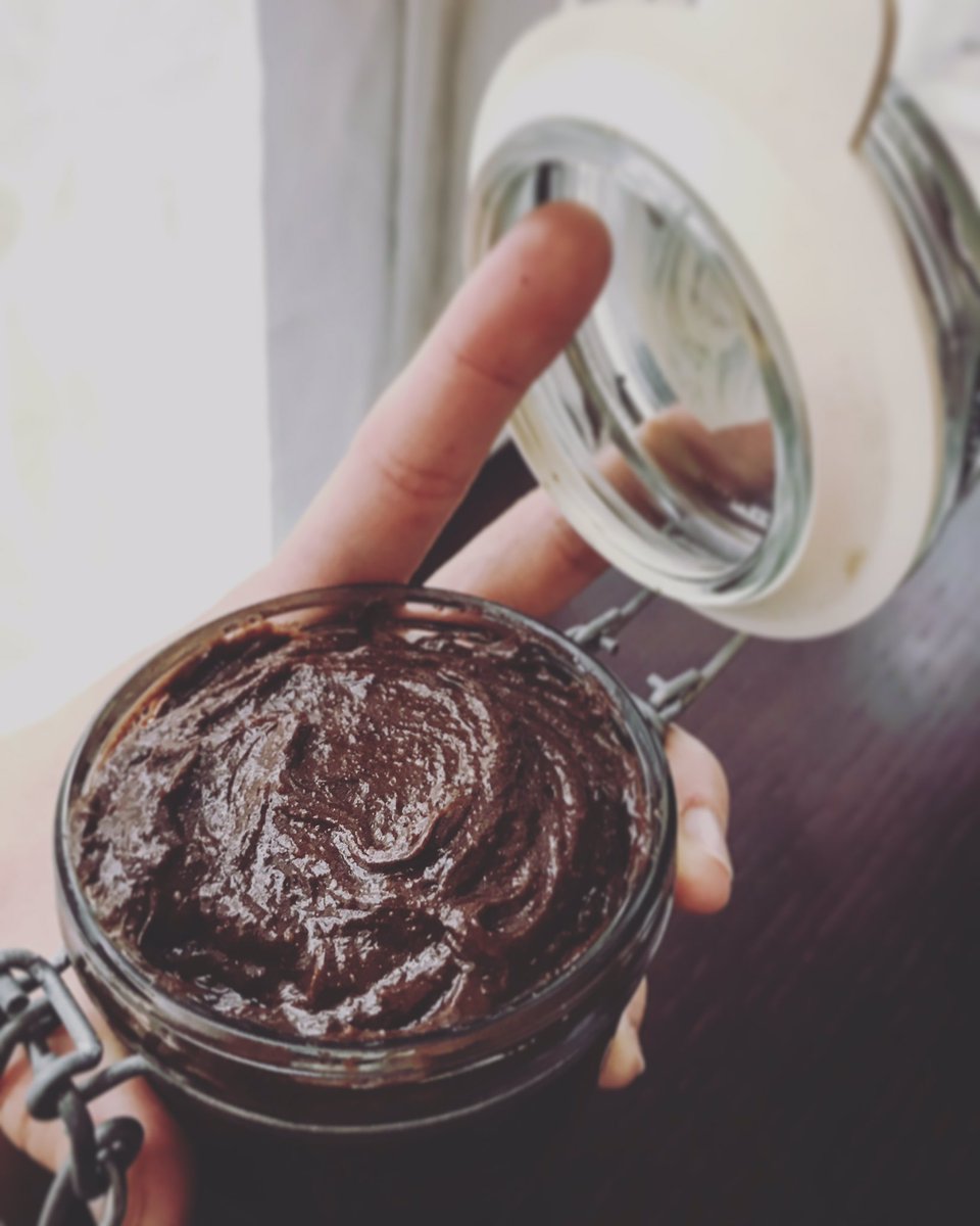 Ugne_Bakes's tweet photo. Home made #protella or other way- #protein #nutella 😁😍 made using @MeridianFoods Hazelnut butter and @NRGFuel protein powder https://t.co/OcQ3geCrBC
