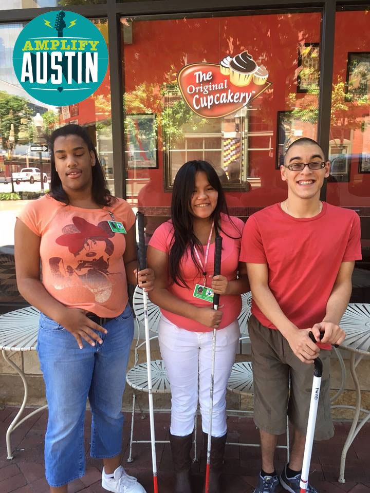 ABCTX1's tweet image. By donating to @ABCTX1 during #AmplifyATX you help bring visually impaired children together for the first time. amplifyatx.ilivehereigivehere.org/ALLBLINDCHILDR… …