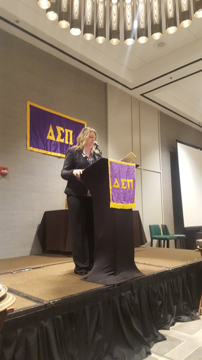 Our fearless PVP presenting at LEAD lunch! <a href="/jschoh/">Jodi Schoh</a>