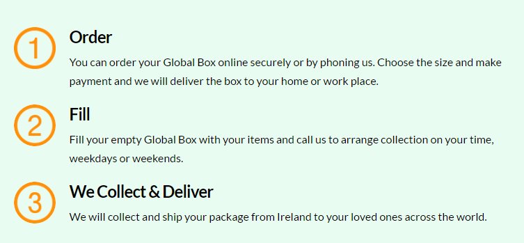 GlobalBoxIRE's tweet image. 3 Easy Steps to get started to send your parcel with Globalbox.ie globalbox.ie