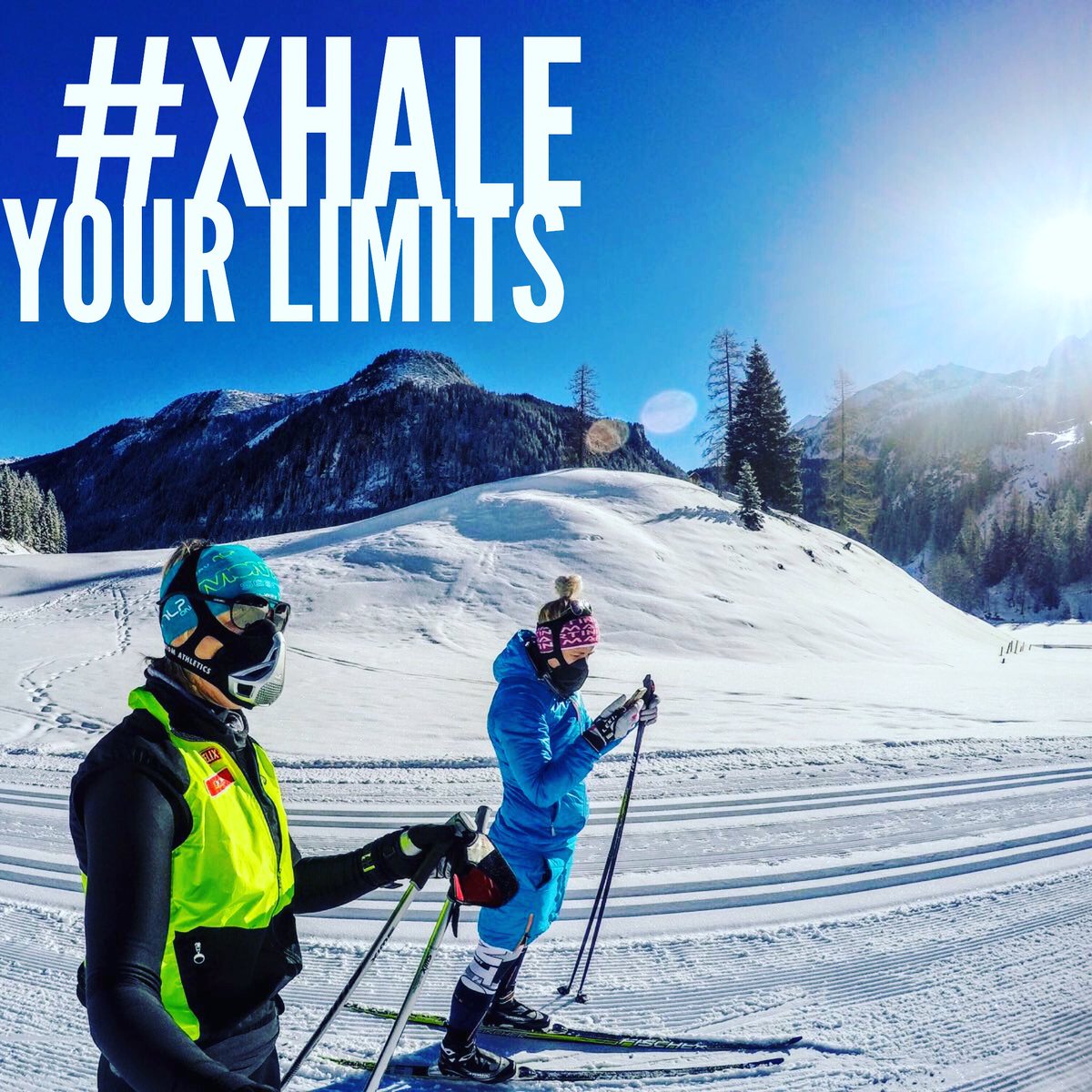 Great weather to take your #PhantomTrainingMask outdoors 🎿