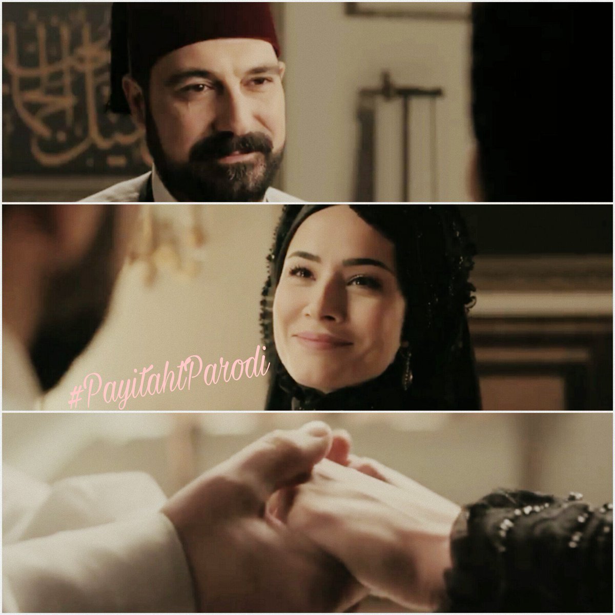 Sultanım,devletlim,iltifatlarınızı avucuma alıp koklayarak kalbime gömüyorum.. #PayitahtParodi #PayitahtAbdülhamid #Payitaht