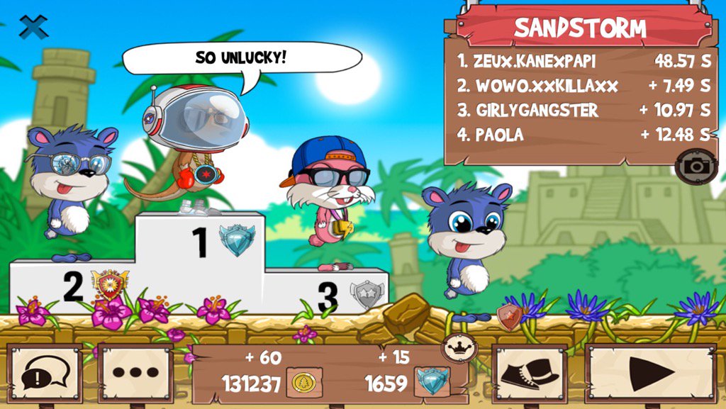 KanexPapi's tweet image. Get on my level, son! #funrun2 #xxkillaxx #girlygangster #paola