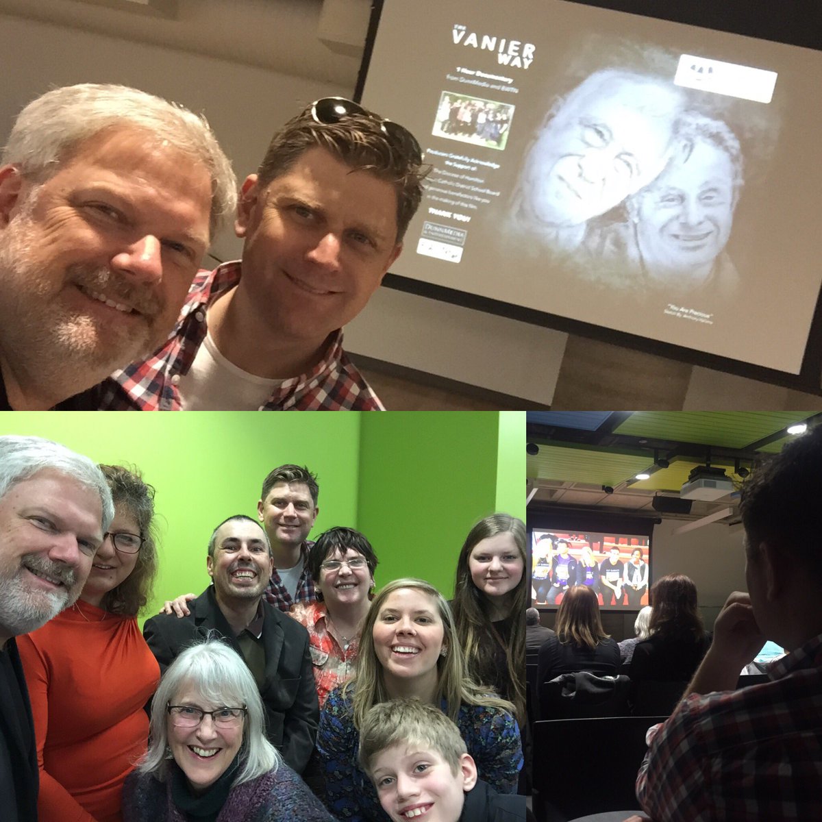 dunnmedia's tweet photo. The Vanier Way documentary  public screening in Hamilton. Presented by @LArcheHamilton #youareprecious https://t.co/9XlyNB0Mjr