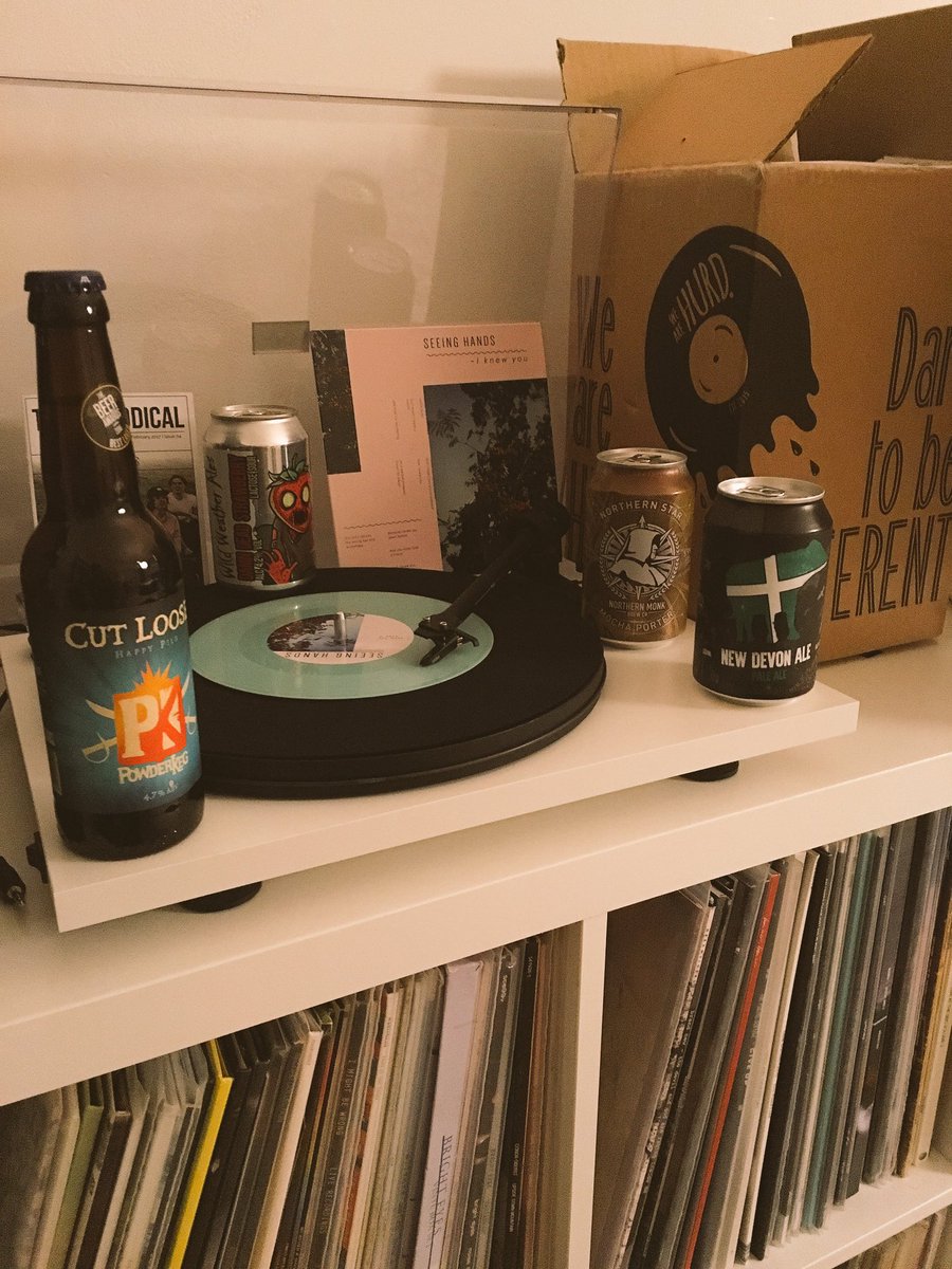 JoeFirst's tweet image. New Package arrived from @weareHurd - excited for the taste and already loving the 7" by @seeinghandsband #tweetmywax