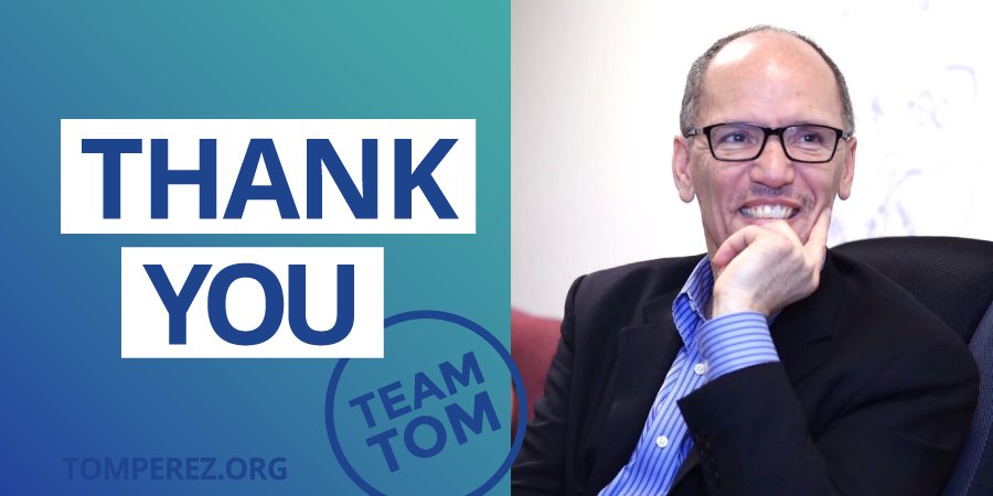 Tom Perez tweet media