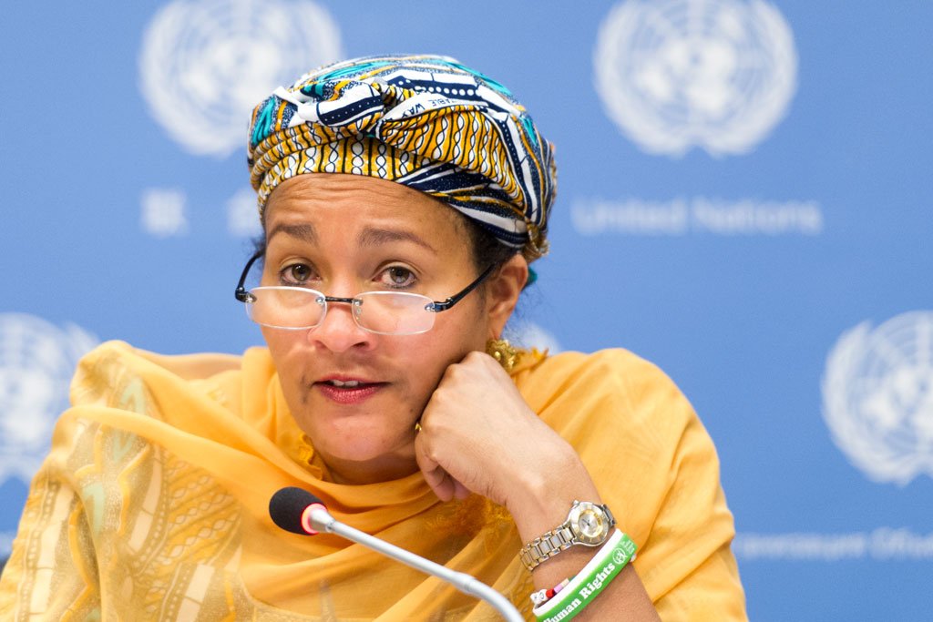 NsimaUEkere's tweet photo. Hearty congratulations to my sister &amp; friend, @AminaJMohammed. Thank you for your service to our Nation and all the best with your new role https://t.co/BADcBfw43s