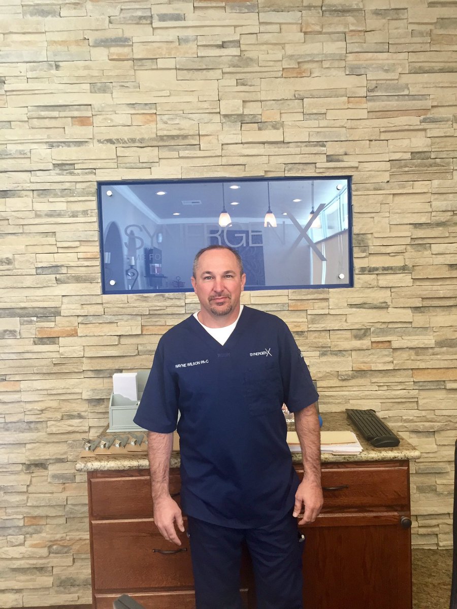 SynergenXHealth's tweet photo. Meet our medical provider, Wayne Wilson, PA-C #thewoodlands #testosterone #lowt #hormones #weightloss #b12 #lipoc #botox #fillers #juvederm https://t.co/RYlFpX9Oou