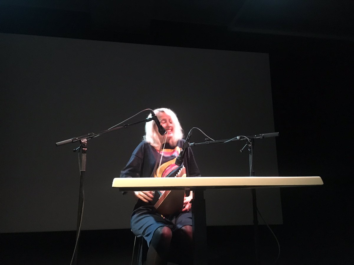 Intense performance of <a href="/JenniferWalshe/">Jennifer Walshe</a> yesterday #SAF17