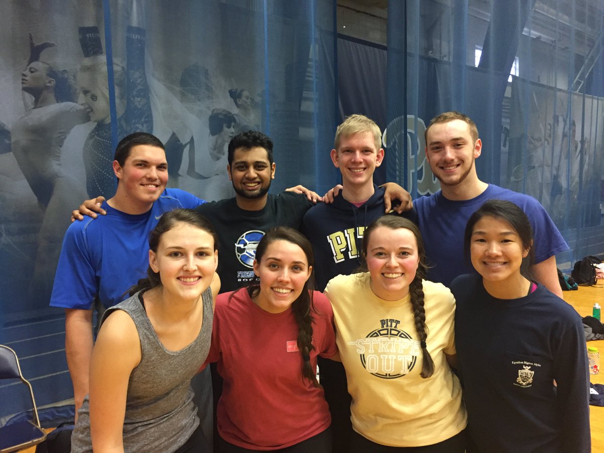 Our brothers Lucas Carroll and Kishan Patel spent their afternoons playing in <a href="/ESA_Pitt/">Epsilon Sigma Alpha</a>'s charity volleyball tournament benefiting St Judes!