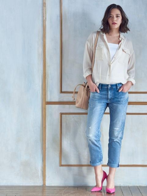 UNIQLO on X: "Slim Boyfriend Fit Ankle Jeans - The perfect combo of casual and chic. #UniqloDenim /