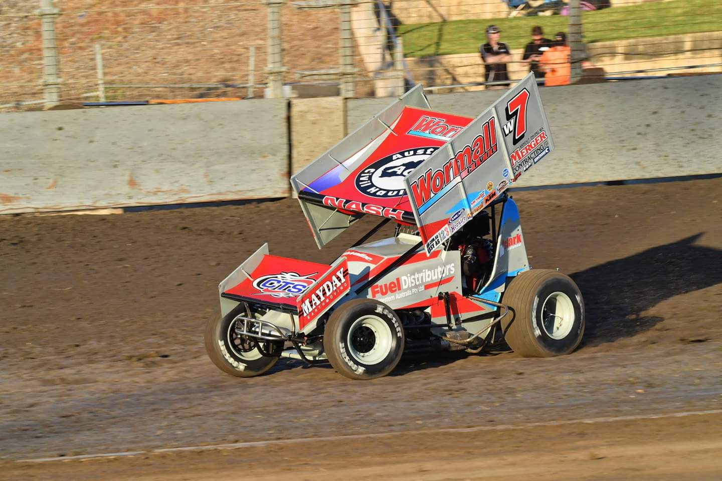 Happy Birthday to Lee Nash (410 Sprintcars - pic). Photo: Peter Roebuck 