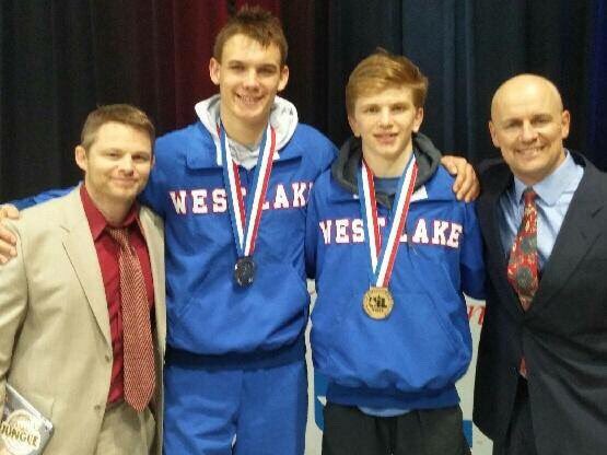 Congrats to Anderson Salisbury, Jack Skudlarczyk, &amp; all the Westlake Wrestlers on an amazing season. #GoChaps