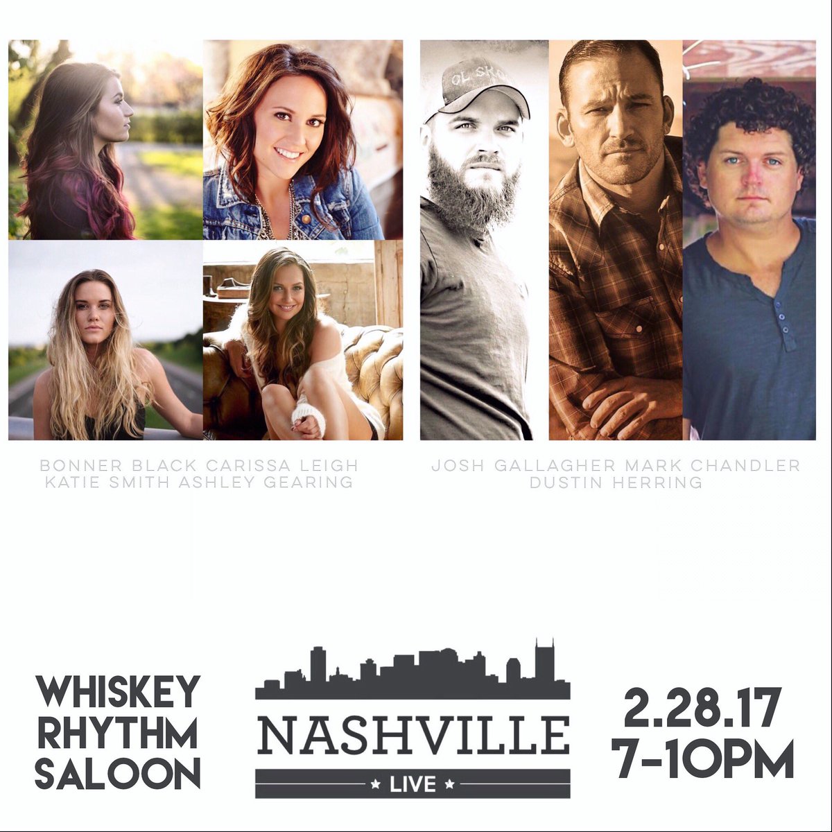 So excited for this Tuesday in our new home <a href="/WhiskeyRhythm/">Whiskey Rhythm</a>!! Come on out 7-10pm!!