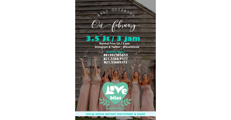 DimasFebrianP's tweet image. Photo Print kekinian untuk personal party kamu LOVEBITES Social Media Instant Photo Print (Facebook, Twitter, Instagram, Path) #photobooth