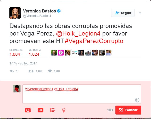 CaroLozoya02's tweet photo. #VegaPerezCorrupto
Nosotros te apoyamos, recuerdanos :) https://t.co/pqBROgs0gq