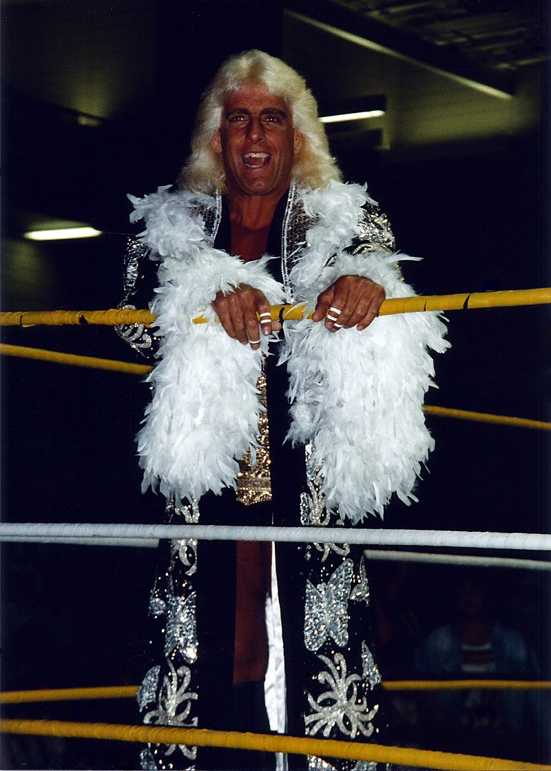 Custom made from head to toe. Happy birthday to \"Nature Boy\" Ric Flair. 