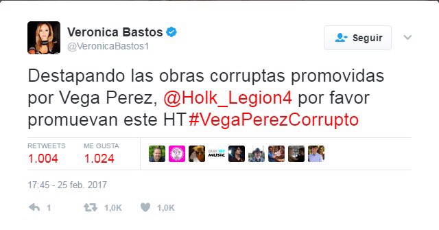 Lucky_holk's tweet photo. #VegaPerezCorrupto Siganme malditos corruptos. >:v https://t.co/KT9n111sjb