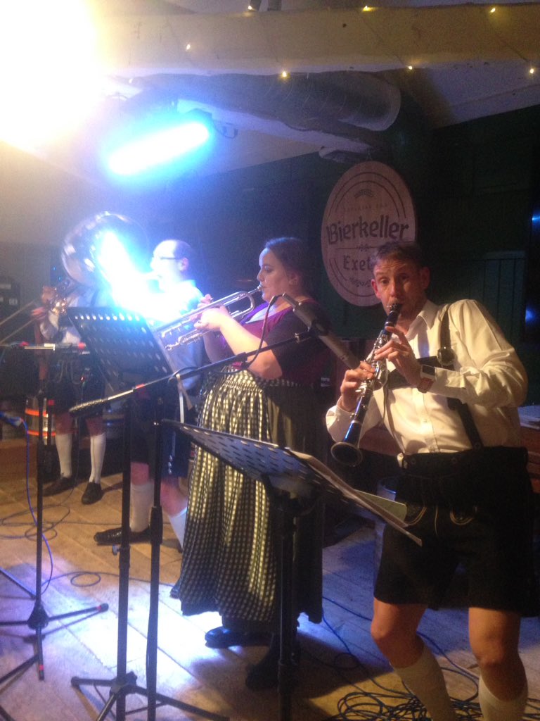 BierKellerExe's tweet photo. #BavarianStrollers rocking it!! #BenchDance #oompah #prost https://t.co/MLykf7deuv