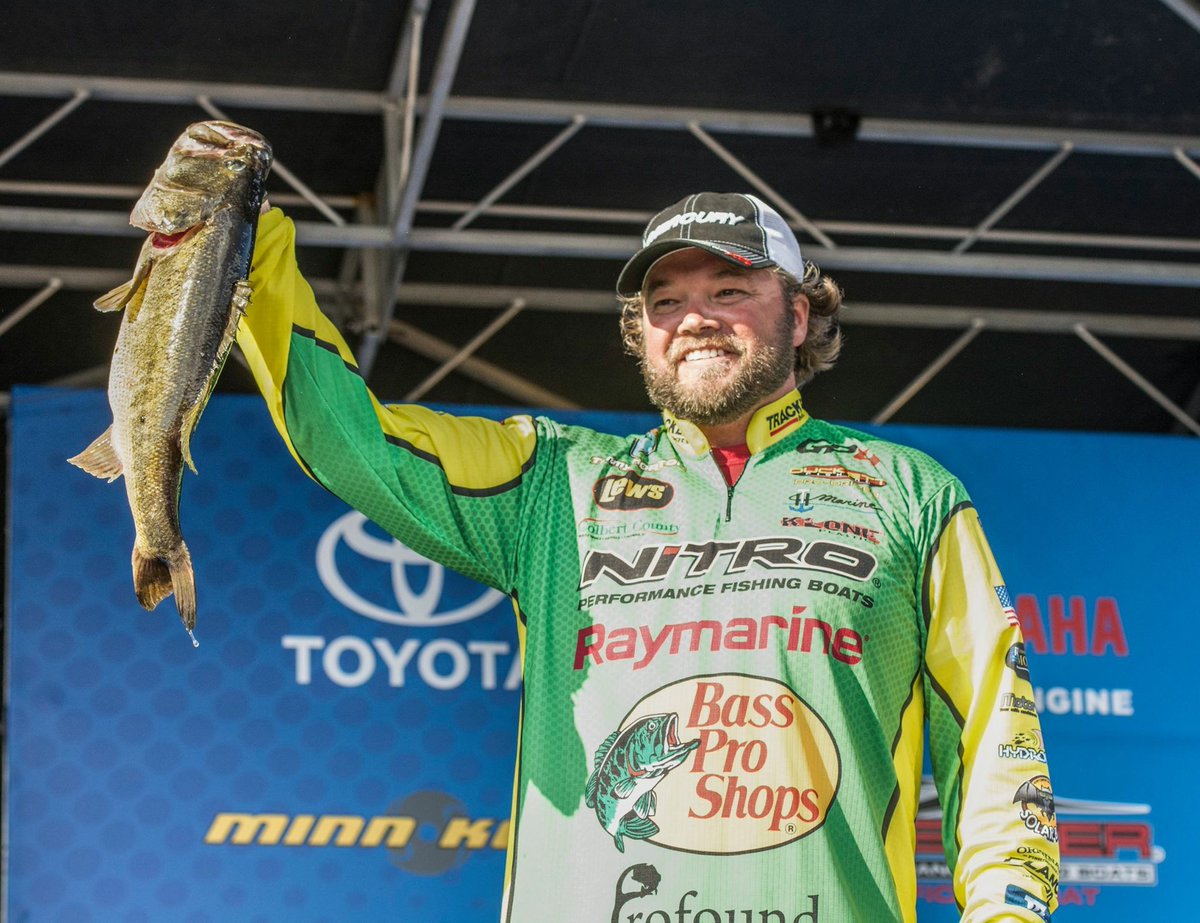 Tougher day today but happy to be in good position going into Championship Sunday here at the Big O. Thx for all the support. #basselite