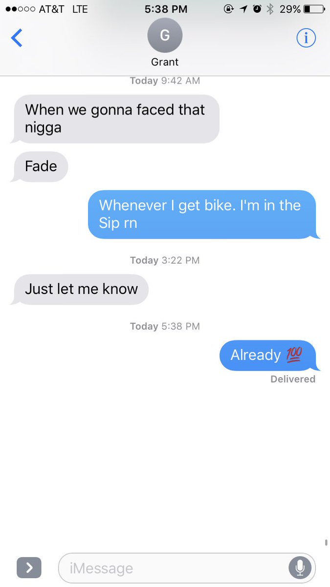 ForrestWGKTA's tweet photo. You call all your people for back up, shiiiit my people call me. 😴 Sweet ass lil boy. You know who you are. https://t.co/D4BIfcghMu