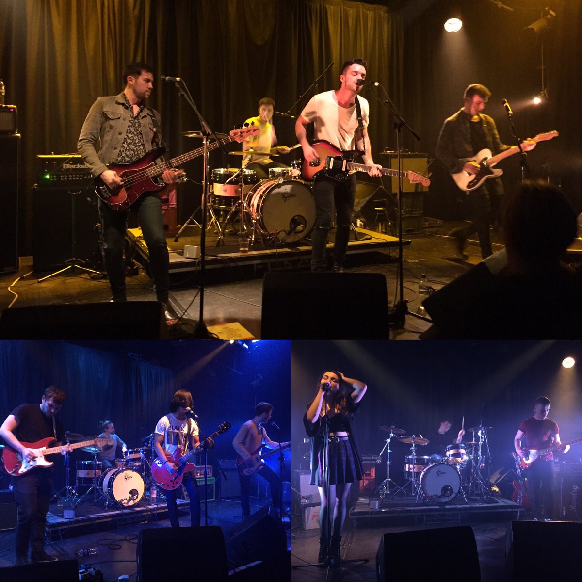 Nearly stayed in tonight but then I'd have missed <a href="/twinwild/">Twin Wild</a> <a href="/lostinvenice/">Lost In Venice</a> &amp; <a href="/ReverlybandUK/">Revelry</a> producing some fine sounds at @teamwesty 🎶🤘😃