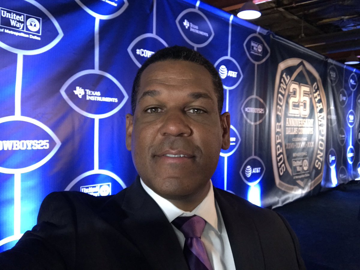 JoeTrahan's tweet photo. Join me on the blue carpet with #Cowboys great Troy Aikman on @wfaasports at 6.
#SuperReunion
#WFAACowboys https://t.co/WrCAfOS0cR