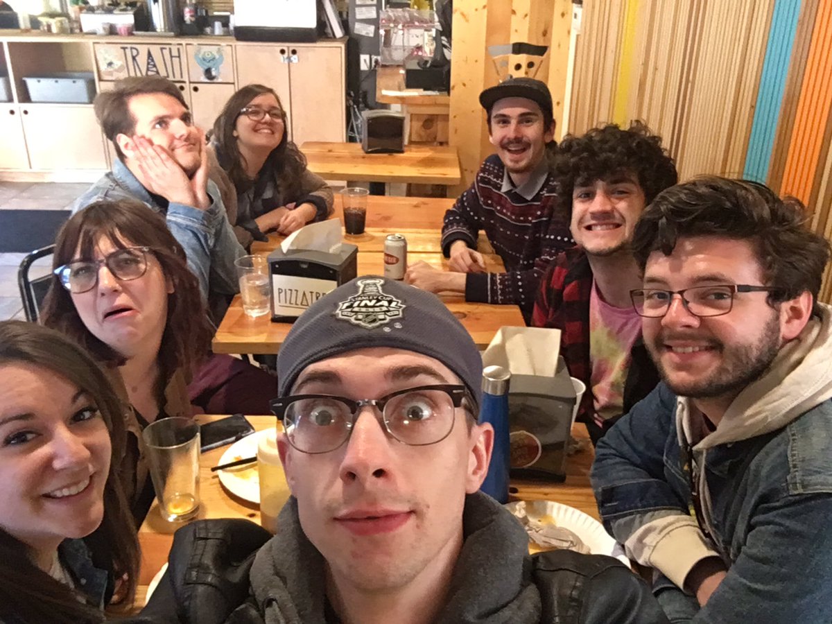 ABSOlunacy's tweet image. Took a lunch break after some workshops and we'll be performing later tonight! #CoMotion