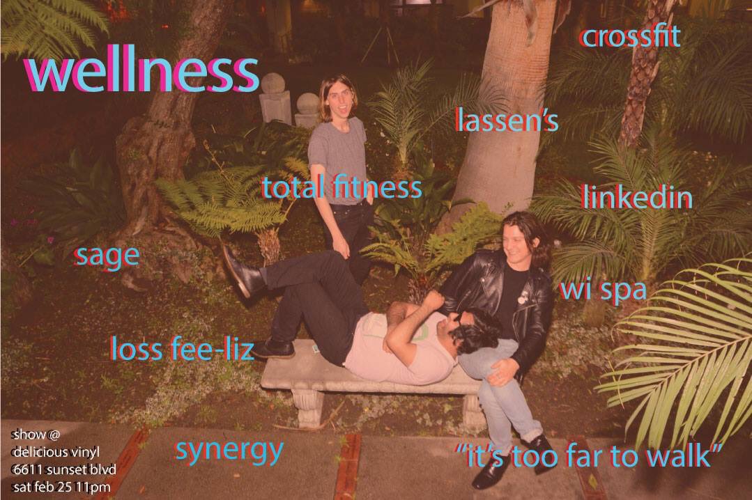 Wellness debut show in Hollywood! See poster for details