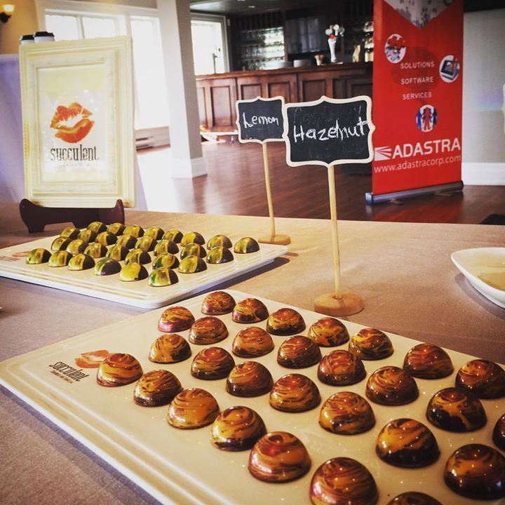 We love these Hazelnut &amp; Fresh Lemon Bonbons by <a href="/SucculentChoco/">Succulent Chocolates</a>. Taste them at the CSE Live! Trade Show on March 29: buff.ly/2lHU0wp