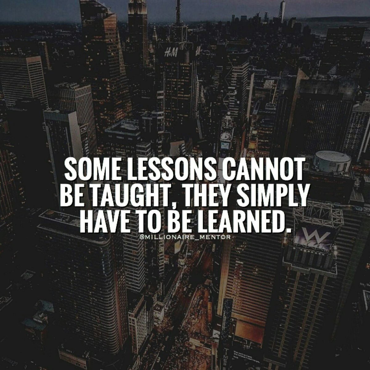 KASHCoach's tweet photo. Some lessons cannot be taught, they simply have to be learned. #RealKASH #Level10Success https://t.co/AH0yNQy9tT