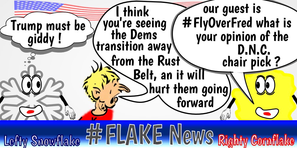 gregg_barber's tweet photo. #DNCChair #FlyOverFred #flakenews https://t.co/ceOyCHaxOZ