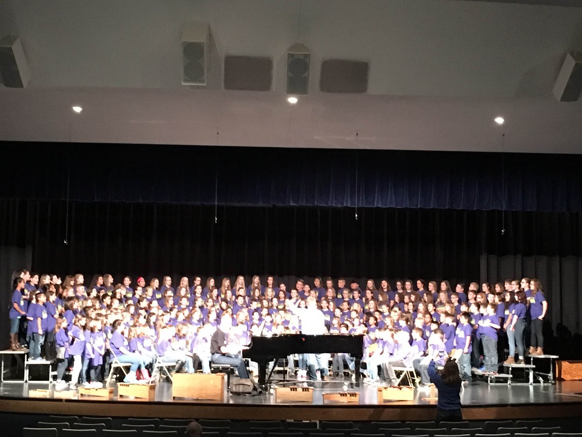 Go Neosho! Great job at the #swmmea Elementary Honor Choir! You made us proud!! @Neosho_Central