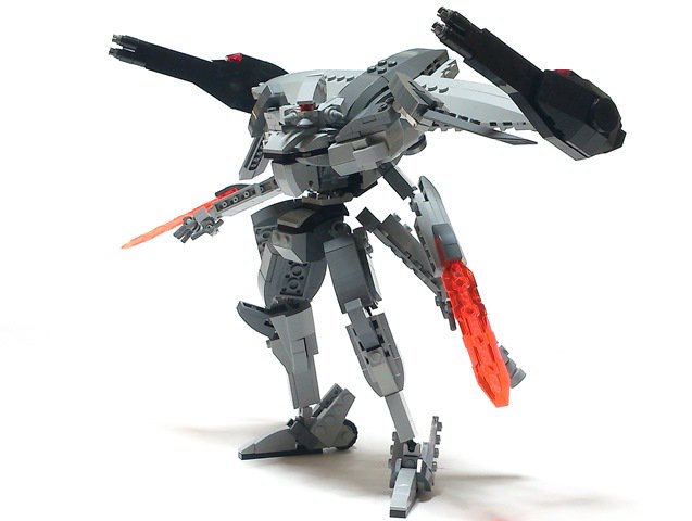 Kitt Jip バトルスーツレゴロボコンペ レゴロボ ４幅車ではありませんがw 新作完成しましたので公開します ネックスナイツの例の新パーツを使ったロボットを作ってみました 交響詩篇エウレカセブンのlfo ターミナス Type 03デビルフィッシュを