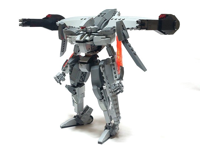 Kitt Jip バトルスーツレゴロボコンペ レゴロボ ４幅車ではありませんがw 新作完成しましたので公開します ネックスナイツの例の新パーツを使ったロボットを作ってみました 交響詩篇エウレカセブンのlfo ターミナス Type 03デビルフィッシュを