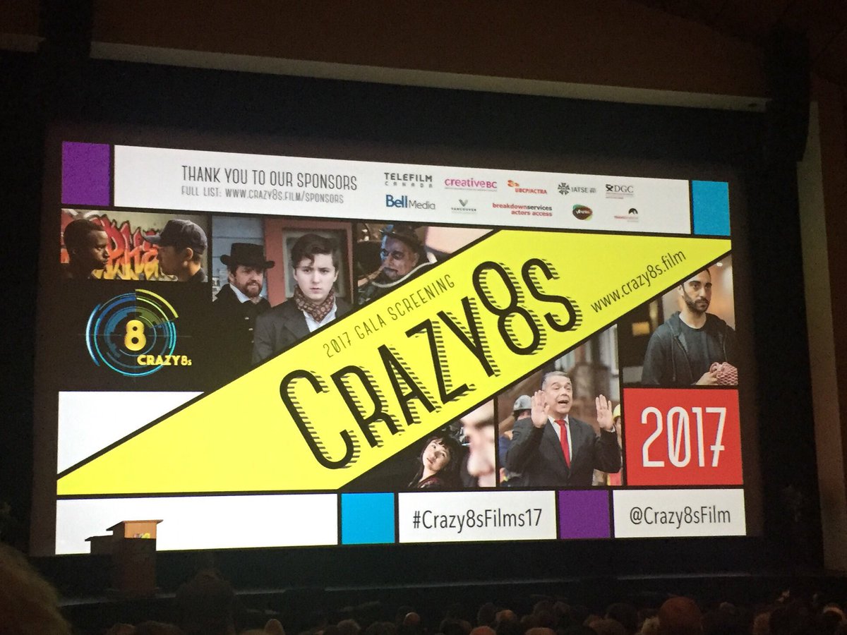 CapilanoCourier's tweet photo. Excited to watch @CapUFilm @CapilanoU grads short films at #crazy8sfilms17 @anhhungfilm @AffolterFilms @WoodmanFilm @cypherfilm starting now https://t.co/GG8BNeAzBU