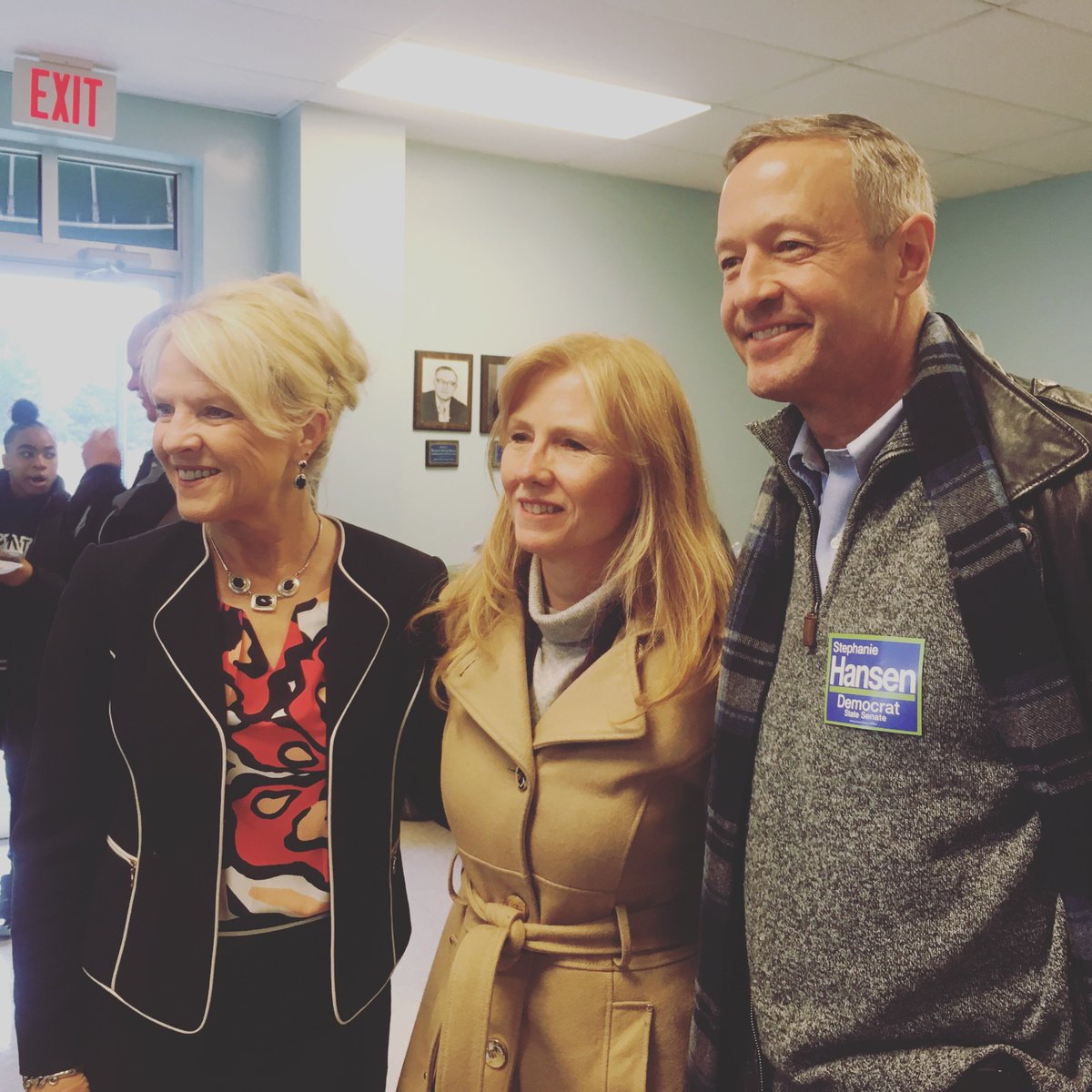Martin O'Malley (@martinomalley) on Twitter photo BIG congratulations to <a href="/HansenForSenate/">Stephanie Hansen</a> for winning the seat ensuring Democrats control the Delaware State Senate! #Resist #netDE #voteDE BIG congratulations to <a href="/HansenForSenate/">Stephanie Hansen</a> for winning the seat ensuring Democrats control the Delaware State Senate! #Resist #netDE #voteDE