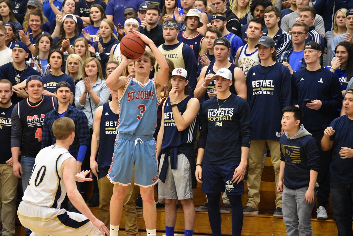 MIACathletics's tweet photo. PHOTOS: #MIACMBB Playoff title game: @SJU_Basketball at @BUroyalshoops https://t.co/cxPOQQ90EX #d3h https://t.co/p3w6CrPId5