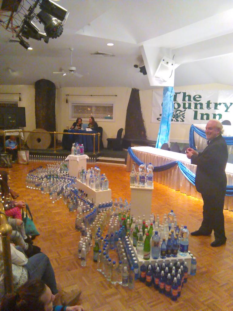 ArtsHumana's tweet photo. #WaterTasting guru Arthur von Wiesenberger tells young #intlwatertasting water rushers "You are the future of water!" https://t.co/W3ScZ3zjtm
