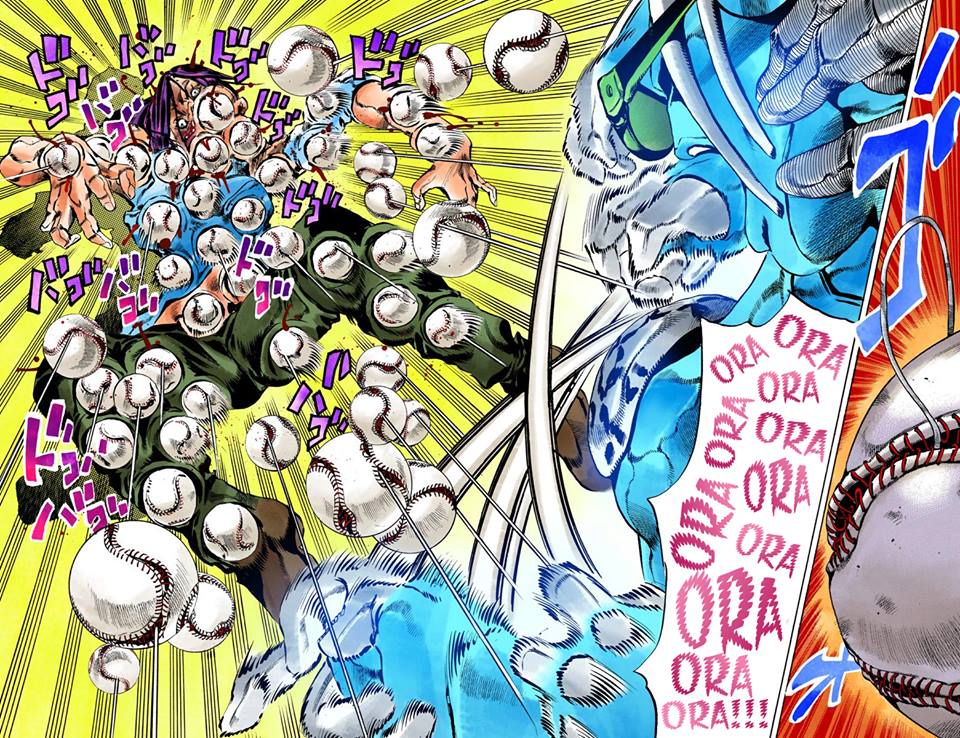 Murdock2497's tweet photo. Jojo's bizarre adventure https://t.co/3pLBFXEpu4