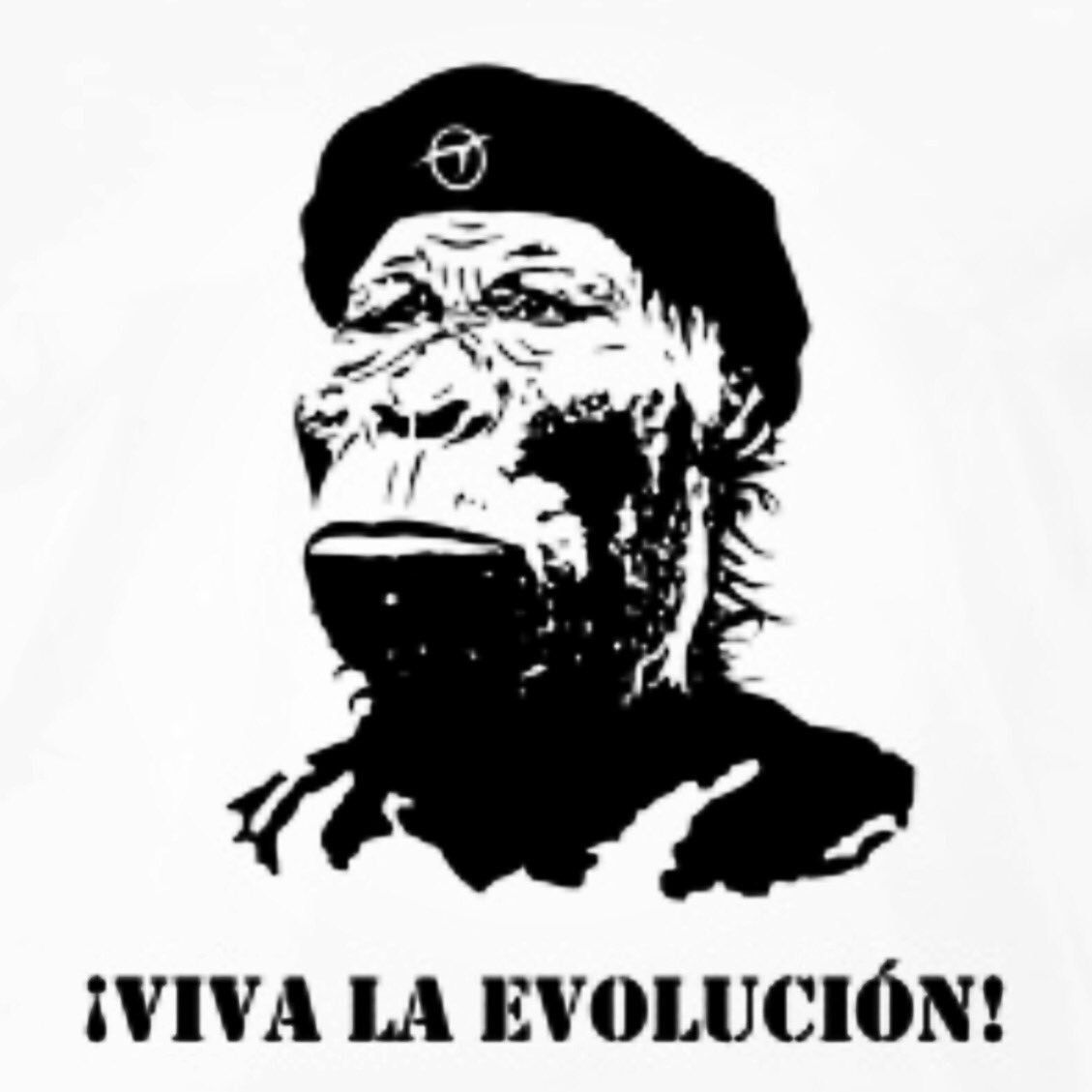 IPUORG's tweet photo. Viva la evoluciรณn! #ipuspotting at Spreadshirt UK. Design Kosmacz #dontbeinvisible #ipulogo #atheism #atheist https://t.co/wbTbl4AhDB