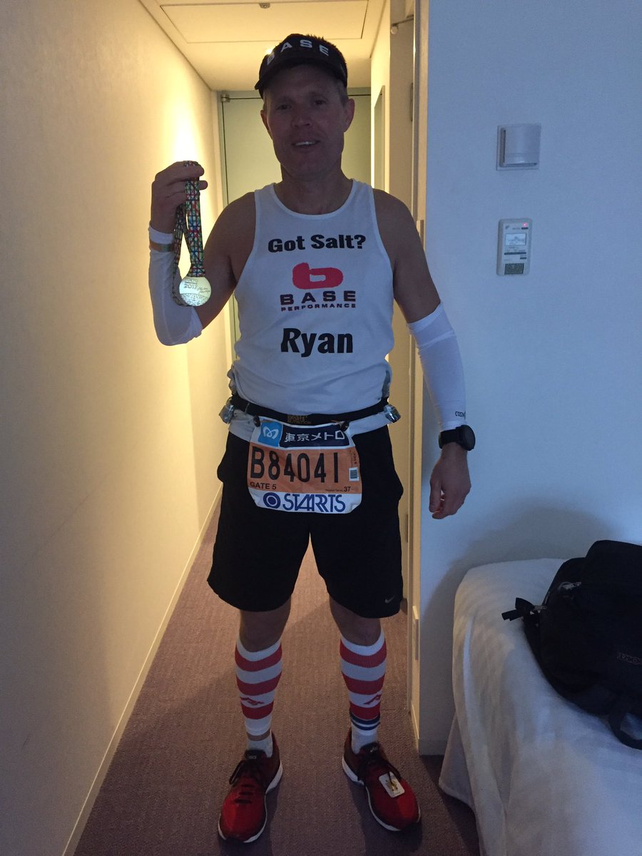 rtkaelin's tweet image. Tokyo Marathon is in the books.  3:36, only 3 weeks to train post surgery. World Major #4.
@BasePerformance #BaseRaceTeam #TokyoMarathon