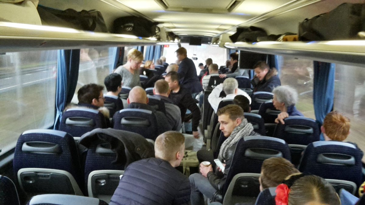 We zijn vertrokken richting #Emmerich | #Tulpensonntag #Helau #karnaval #GECK