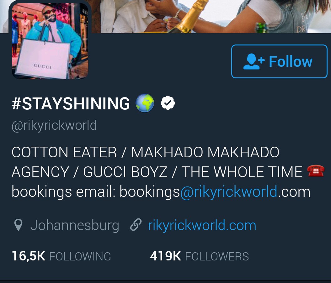 ern_music's tweet photo. Indeed the dude @rikyrickworld did remove @Mabala_Noise from his bio...
#StopPlayingWithThePeople
#MMA16 #MMA16PVA https://t.co/kkEXAs1hVp